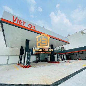 Thi công xây dựng cây xăng Vietoil quận 6