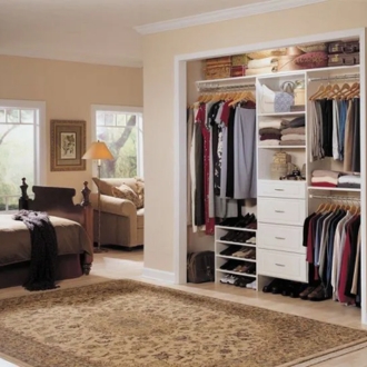 Cách đặt tủ quần áo và gương trong phòng ngủ