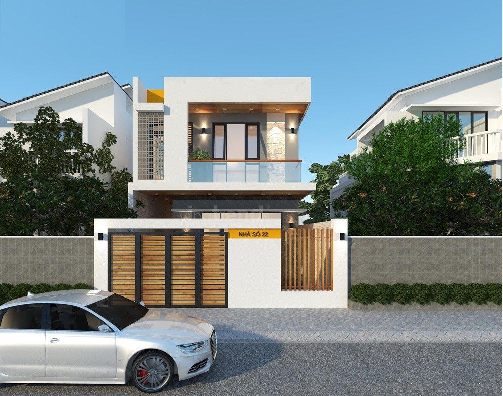 13 mẫu nhà ống 2 tầng được ưa chuộng nhất hiện nay