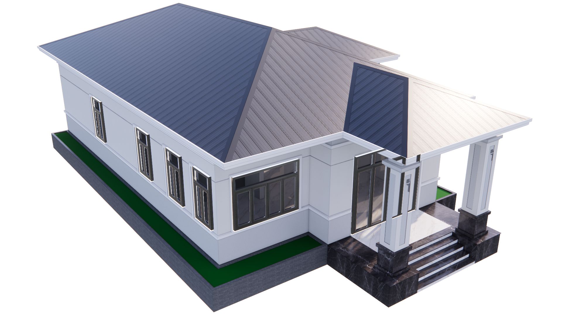 7+ mẫu nhà cấp 4 mái thái hot nhất hiện nay