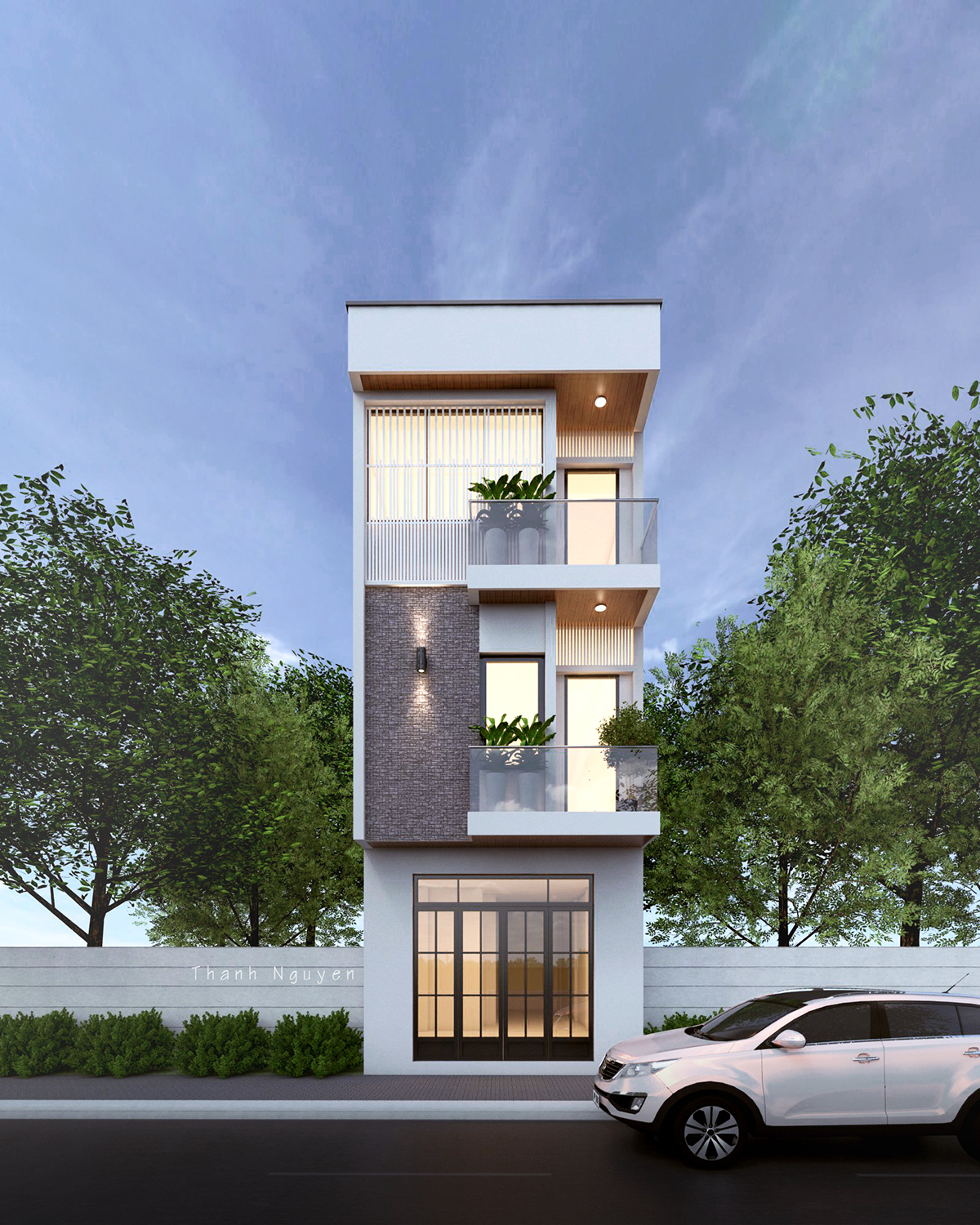 Top 12 mẫu nhà phố 3 tầng đẹp, hiện đại nhất năm 2023