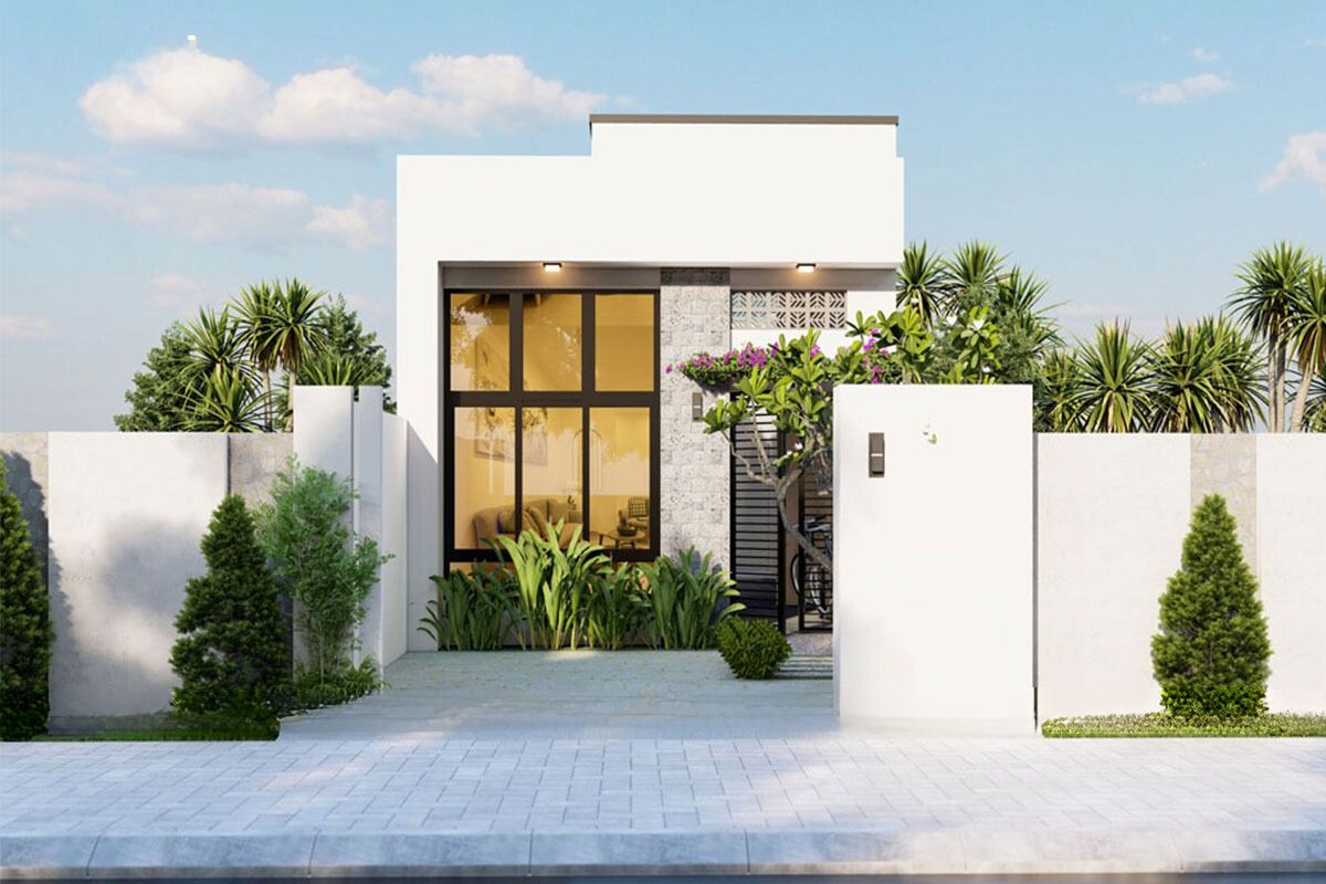 9+ mẫu nhà phố 1 tầng tiện nghi và hiện đại nhất năm 2023